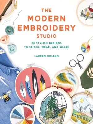 cover image of The Modern Embroidery Studio